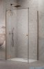Radaway Essenza Kdj Brushed Copper kabina 100x75cm lewa szczotkowana miedź 1385040-93-01L/1384049-01-01
